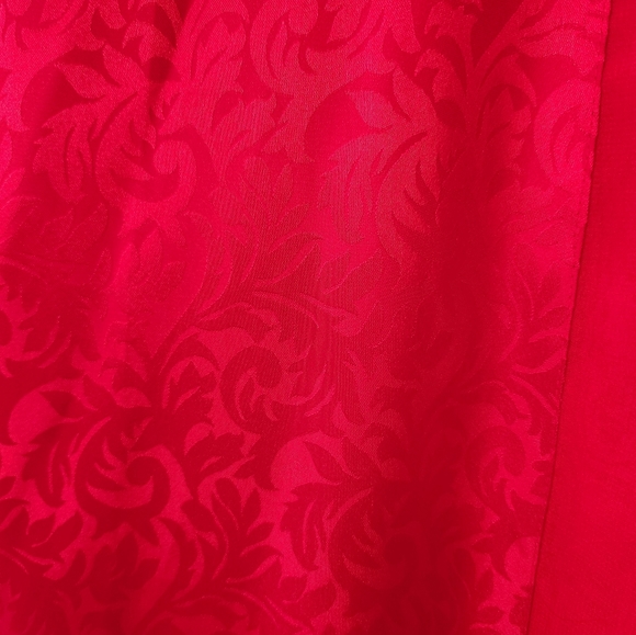 ❤️ Vintage 80's Bright Red Robe❤️ - Picture 3 of 4